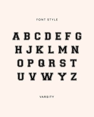 Letter Varsity | Tracksuit Set