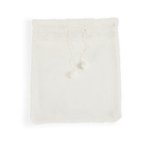 Xmas Tree | White Faux Fur Santa Sack