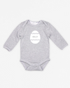 Name Block Easter Egg | Bodysuit Long Sleeve