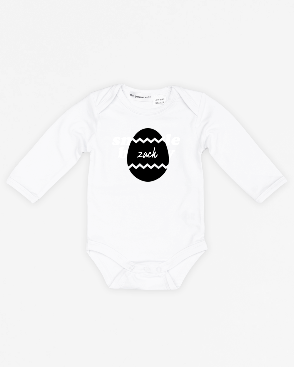 Name Signature Easter Egg | Bodysuit Long Sleeve