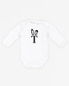 Letter Classic Bunny | Bodysuit Long Sleeve