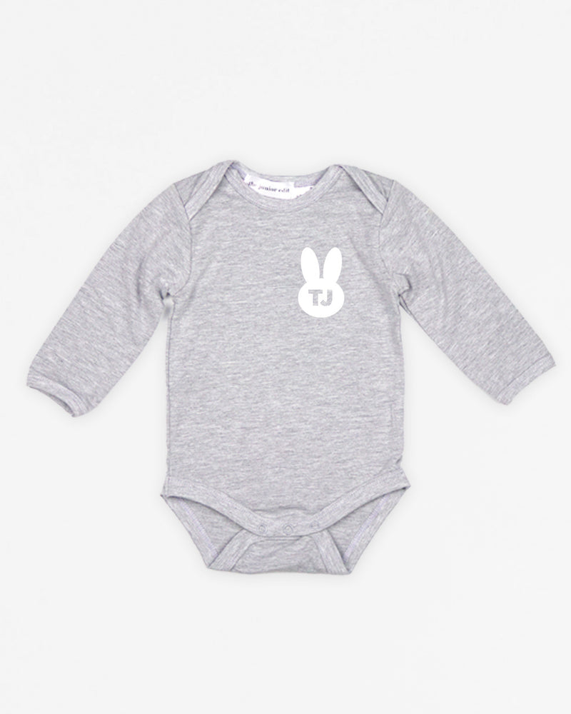 Monogram Bunny | Bodysuit Long Sleeve