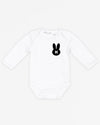 Monogram Bunny | Bodysuit Long Sleeve