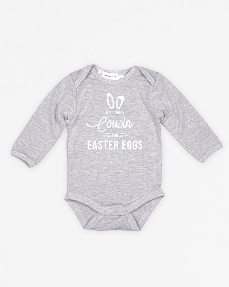 Will Trade For Easter Eggs | Bodysuit Long Sleeve