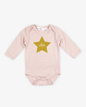 Name Star | Bodysuit Long Sleeve