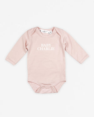 Baby Name Classic | Bodysuit Long Sleeve