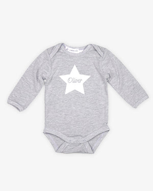 Name Star | Bodysuit Long Sleeve