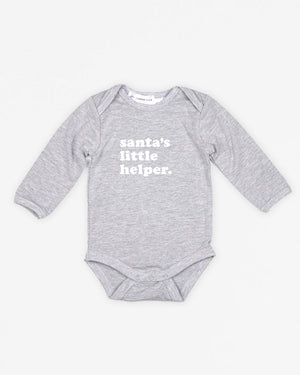 Santa's Little Helper | Bodysuit Long Sleeve