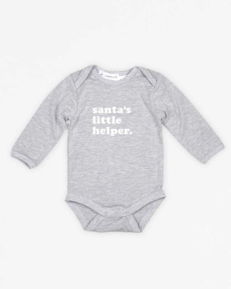 Santa's Little Helper | Bodysuit Long Sleeve
