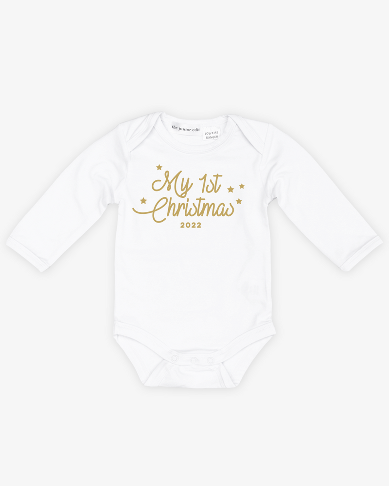 My First Christmas 2022 | Bodysuit Long Sleeve