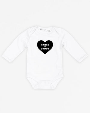 I Heart Daddy | Bodysuit Long Sleeve