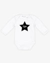 Name Star | Bodysuit Long Sleeve