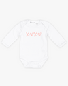 Hugs + Kisses | Bodysuit Long Sleeve