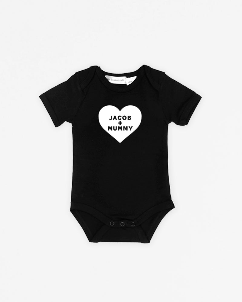 Name + Mummy | Bodysuit Short Sleeve