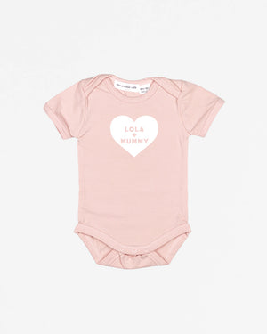 Name + Mummy | Bodysuit Short Sleeve