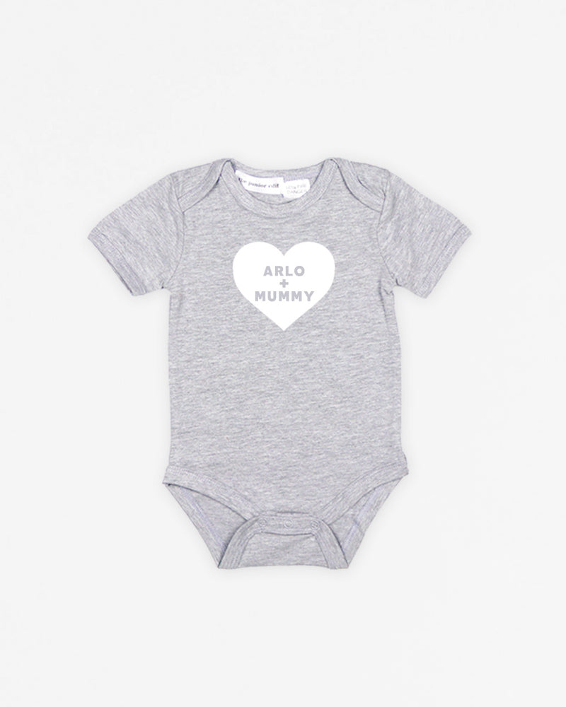 Name + Mummy | Bodysuit Short Sleeve