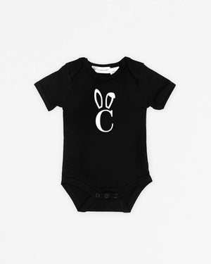 Letter Classic Bunny | Bodysuit Short Sleeve