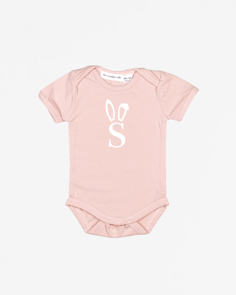 Letter Classic Bunny | Bodysuit Short Sleeve