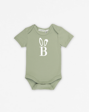 Letter Classic Bunny | Bodysuit Short Sleeve