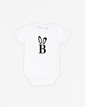 Letter Classic Bunny | Bodysuit Short Sleeve