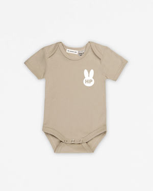 Monogram Bunny | Bodysuit Short Sleeve