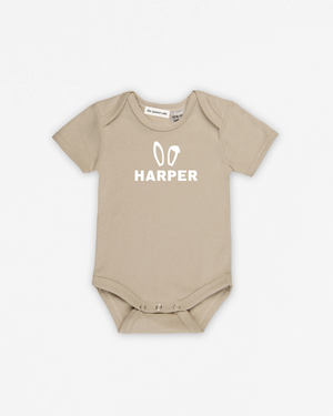 Name Block Bunny | Bodysuit Short Sleeve