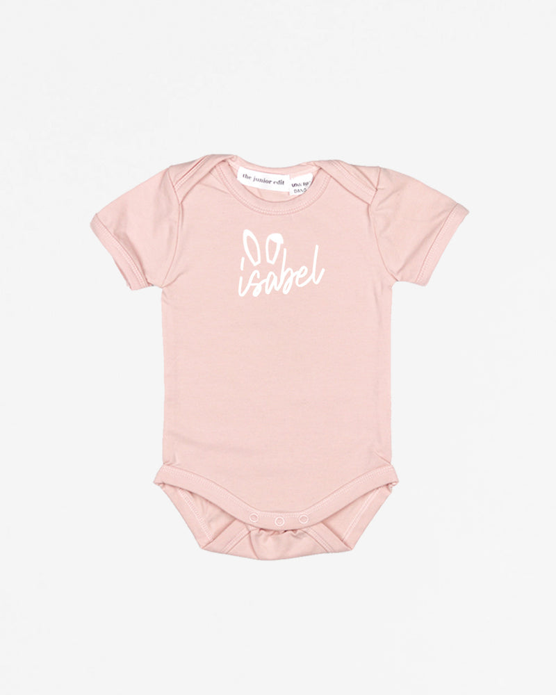 Name Signature Bunny | Bodysuit Short Sleeve