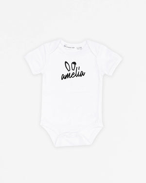Name Signature Bunny | Bodysuit Short Sleeve