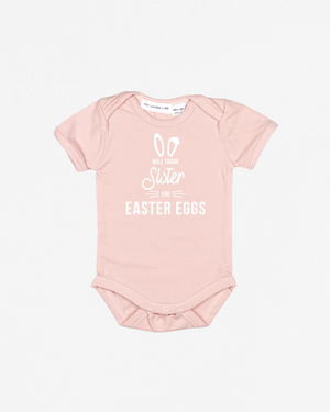 Will Trade For Easter Eggs | Bodysuit Short Sleeve