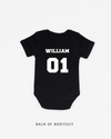 Name Varsity (Back) | Bodysuit Short Sleeve