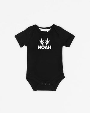 Name Reindeer | Bodysuit Short Sleeve