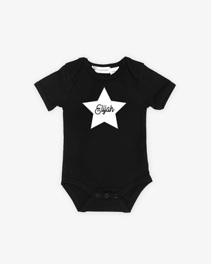 Name Star | Bodysuit Short Sleeve