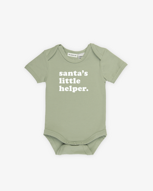 Santa's Little Helper | Bodysuit Short Sleeve