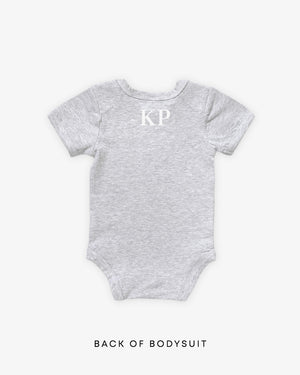 Monogram Classic (Back) | Bodysuit Short Sleeve