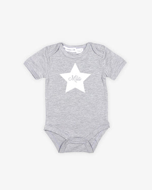 Name Star | Bodysuit Short Sleeve