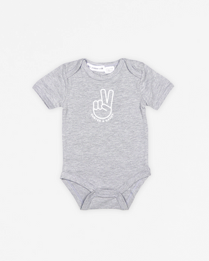 Peace Sign Daddy | Bodysuit Short Sleeve
