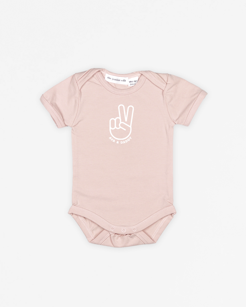 Peace Sign Daddy | Bodysuit Short Sleeve