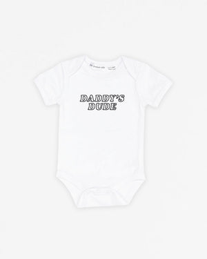 Daddy's Dude | Bodysuit Short Sleeve