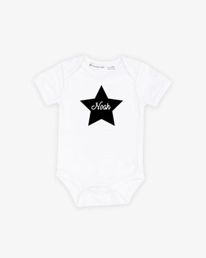 Name Star | Bodysuit Short Sleeve