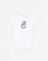 Peace Sign Daddy | Bodysuit Short Sleeve