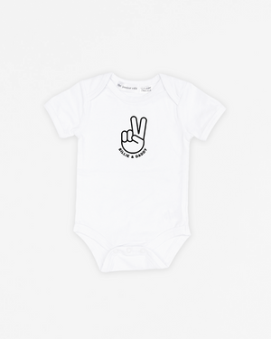 Peace Sign Daddy | Bodysuit Short Sleeve