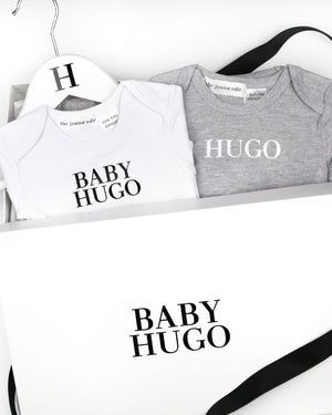 Baby Name Classic | Bodysuit Long Sleeve