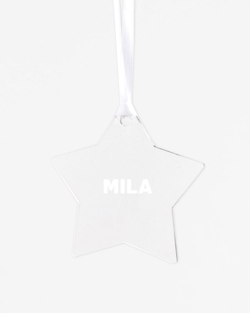 Name Star | Christmas Decoration