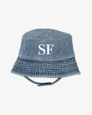 Initials | Denim Bucket Hat