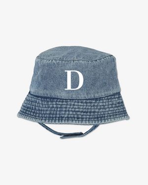 Letter | Denim Bucket Hat