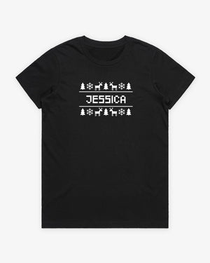 Name Christmas | Women's Tee