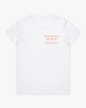 Name Hearts | Women's Tee