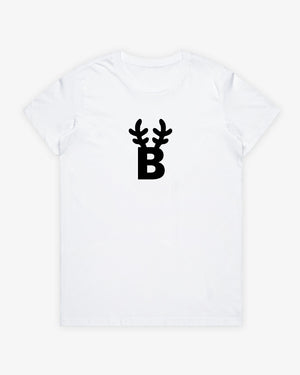 Letter Reindeer | Women's Tee