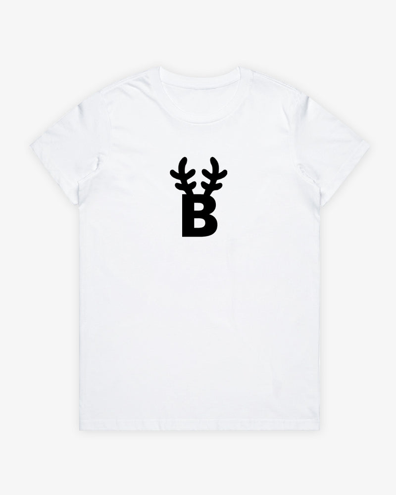 Letter Reindeer | Women's Tee