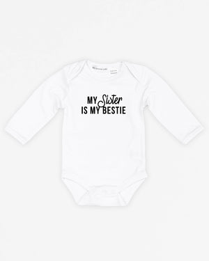 Who's Your Bestie | Bodysuit Long Sleeve